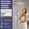 ROSEJANE Unterputz Duscharmatur Set mit Regendusche 30 × 30 Produktbild-Vorschau 3