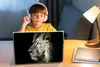 MuchoWow® Laptop Aufkleber Sticker Cover Löwe - Profil - Produktbild-Vorschau 3