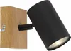 Applique scandinava nera a faretto Quentin 1xGU10 15W Anteprima dell’immagine prodotto 1