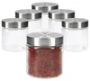 6tlg Set Vorratsglas Bera Edelstahldeckel silber Ø11cm 0.8L Produktbild-Vorschau 1
