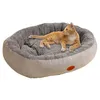 Winter Hundebett, großes ovales Haustierbett, dicke Produktbild-Vorschau 1