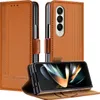 Pouzdro pro Samsung Galaxy Z Fold 3 5G kožené flipové Náhled obrázku produktu 1