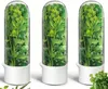 Zestaw trzech pojemników na zioła do lodówki świeże zioła Podgląd zdjęcia produktu 1