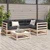 vidaXL Set di divani da giardino 5 pezzi in legno di pino Anteprima dell’immagine prodotto 3