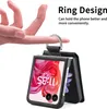 Kunstleder Ring Wallet Hülle für Motorola Razr 60 Ultra mit Produktbild-Vorschau 5