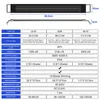 Éclairage LED pour aquarium Ikodm, avec télécommande, lampe Voir les images du produit 3