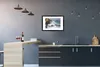 MuchoWow® MuchoWow® Gerahmtes Poster Blaue Meereswellen im Produktbild-Vorschau 2