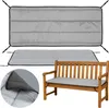 Polštář pro lavicku 180x50 cm šedá Polštářek na zahradní Náhled obrázku produktu 1