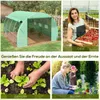 Outsunny Foliengewächshaus Polytunnel 3,97 x 3 x 2 m Produktbild-Vorschau 7