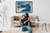 Bild - Bilderrahmen - 100 cm x 70 cm - MDF - Rahmen - Foto Produktbild-Vorschau 3