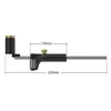A diagram of a woodworking scriber tool with dimensions indicated. Produktbild-Vorschau