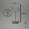 Lampe de table LED sans fil tactile réglable 36x10.5 cm 2.5 Voir les images du produit 5