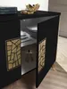 Sideboard Stella in Schwarz/Gold ohne Spiegel Produktbild-Vorschau 3