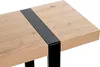 HAKU Konsole Nachtkonsole Beistelltisch Eiche hell, schwarz Produktbild-Vorschau 9