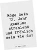 Mr. & Mrs. Panda Postkarte Spruch 72. Geburtstag Freude Produktbild-Vorschau 1