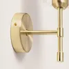 Wandleuchte Metall und Glas Stiklu Gold Produktbild-Vorschau 4