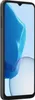 A black smartphone is shown from a side angle against a light blue and white background. Náhľad obrázku produktu