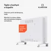Klarstein elektrický ohrievač, 2500W, konvektor, ovládanie Náhľad obrázku produktu 6