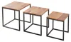 riess-ambiente sada 3 príručných stolíkov ELEMENTS 40cm Náhľad obrázku produktu 8