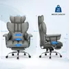 Bürostuhl mit Fußstütze - Ergonomischer Schreibtischstuhl Produktbild-Vorschau 7