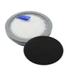 A vacuum cleaner filter and a foam filter are shown against a white background. Produktbild-Vorschau