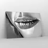 Bilder auf glas - Lippen Gesicht weiblich Lippenstift - Produktbild-Vorschau 4