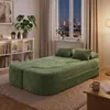 Sofa 3-Sitzer mit Schlaffunktion, 196 cm Komfortables Produktbild-Vorschau 3