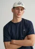 GANT Normales Schild-T-Shirt, Blau XL Produktbild-Vorschau 22