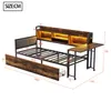 Merax Eisen Sofabett 90×200cm mit LED-Beleuchtung und Produktbild-Vorschau 5