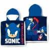 Sonic pončo Měkké dětské pončo s kapucí, výška 100 cm, Náhled obrázku produktu 4