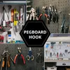 Belle Vous 50Stk Lochwand Haken Einzeln aus Stahl – 10,5cm Produktbild-Vorschau 12