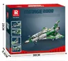 Reobrix 33044 Kampfjet 1012 Teile Klemmbaustein Modell ab Produktbild-Vorschau 4