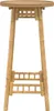 A standalone bamboo bar table against a white background. Anteprima dell’immagine prodotto