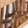 WANDGARDEROBE "LEONOR 50" | 7 Haken, Holz | Äste Produktbild-Vorschau 6