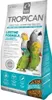 A bag of parrot food with images of parrots on the front. Produktbild-Vorschau