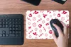 MuchoWow® Mauspad Mousepad Dänemark - Muster - Rot 27x18 cm Produktbild-Vorschau 4