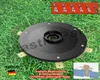 A trimmer head with blades is shown on a grassy background. Produktbild-Vorschau
