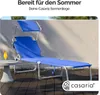 CASARIA® Sonnenliege Wetterfest Gartenliege Klappbar mit Produktbild-Vorschau 2