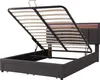 Merax Polsterbett 140x200cm mit Bettkasten und LED, Produktbild-Vorschau 9