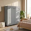 HOMCOM Stoffschrank Kleiderschrank mit Kleiderstange, 10 Produktbild-Vorschau 9