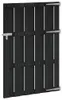 vidaXL Portail de jardin WPC 100 x 150 cm Gris Voir les images du produit 5