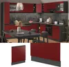 Frontblende Vicco R-Line Rot 59.6 cm J-Shape, ohne Produktbild-Vorschau 3