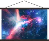 MuchoWow® Textilposter Raum - Licht - Blau 90x60 cm mit Produktbild-Vorschau 1