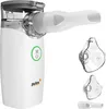 A white and gray nebulizer with accessories on a white background. Produktbild-Vorschau