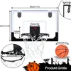XMTECH Mini Basketballkorb Indoor 45x30cm Kinder Basketball Produktbild-Vorschau 2