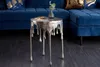 Beistelltisch 50cm Silber Design Tisch Modern Wohnzimmer Produktbild-Vorschau 3