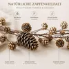 Zapfengirlande 150cm, echte Tannenzapfen, Weihnachtsdeko Produktbild-Vorschau 6