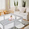 Baby Laufgitter mit 50 Kugel 205x147x66cm Aktivitätszentrum Produktbild-Vorschau 3