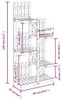 vidaXL Stojan na kvety 60x25x130 cm z masívneho jedľového Náhľad obrázku produktu 8