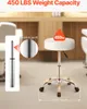 VEVOR runder Sattelhocker Rollhocker 204 kg belastbarer Produktbild-Vorschau 3